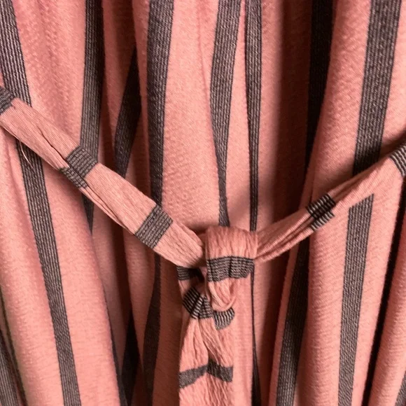 NWT PINK KNIT BELTED JUMPSUIT BY TORRID IN SIZE 3XL 22-24Women - Picture 6 of 12